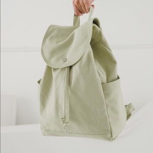 Drawstring Backpack: Matcha